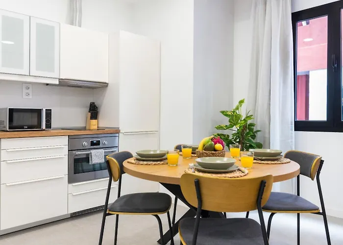 Calm & Modern For 4 Canteras 公寓 *